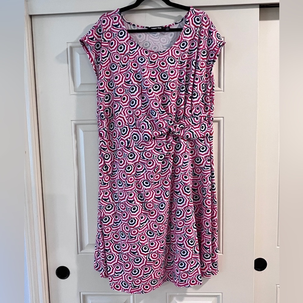 Lands End cotton modal dress